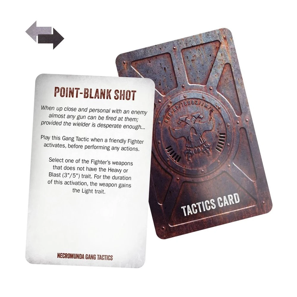 Necromunda: Core Gang Tactics Cards