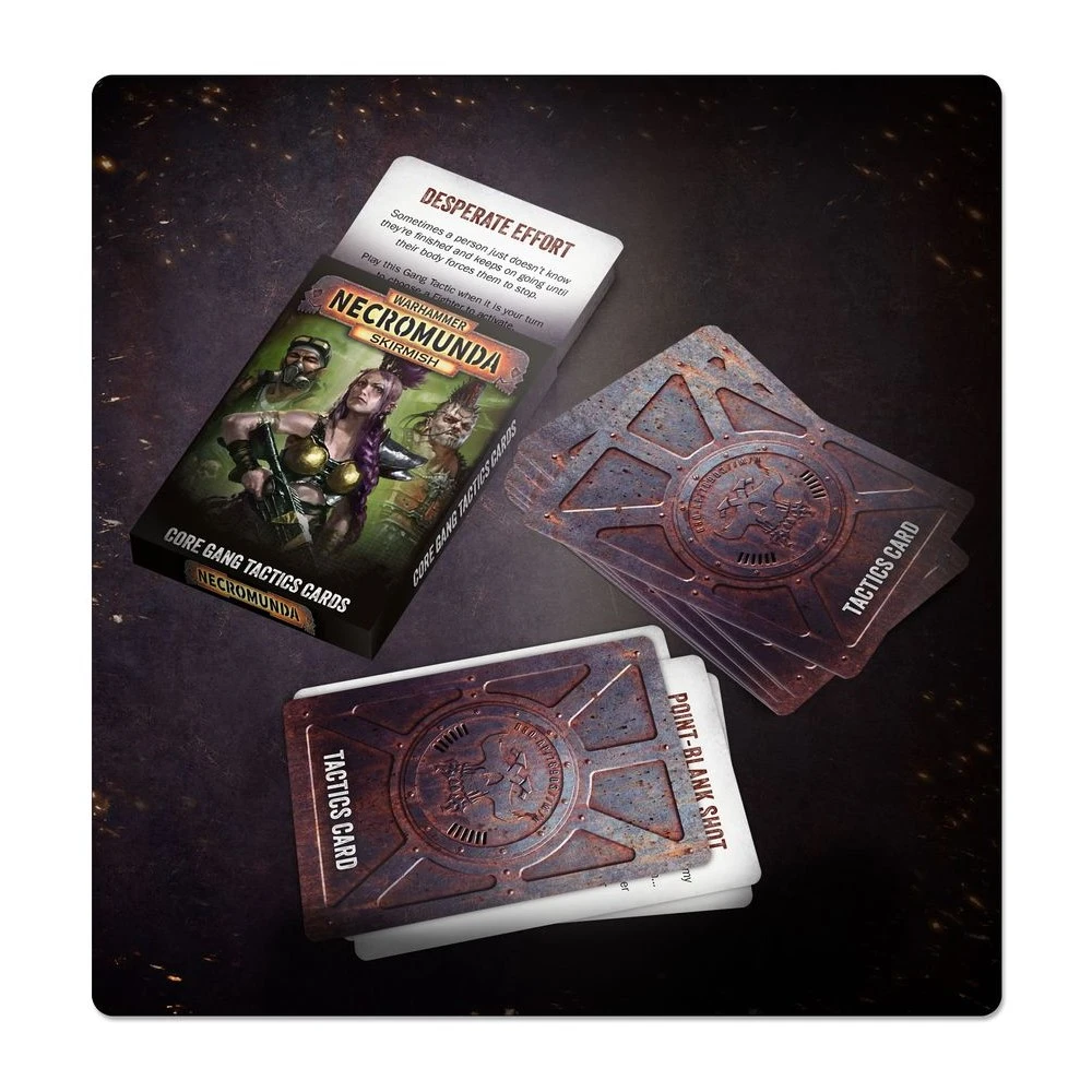 Necromunda: Core Gang Tactics Cards
