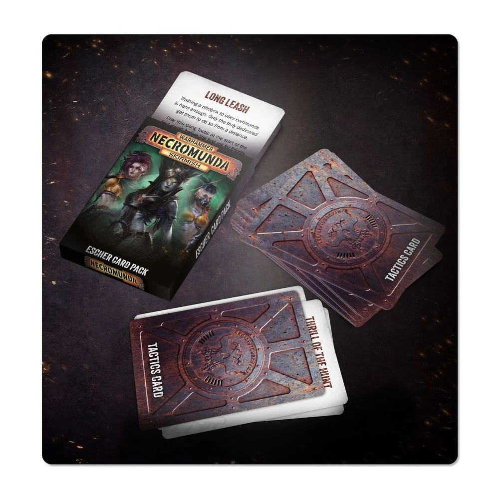 Sada karet Necromunda: Escher Card Pack