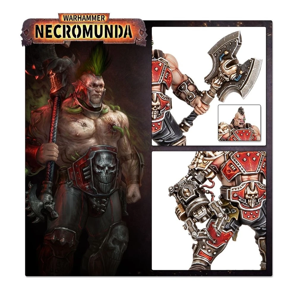 Necromunda: Goliath Forge Bosses & Sumpkrocs