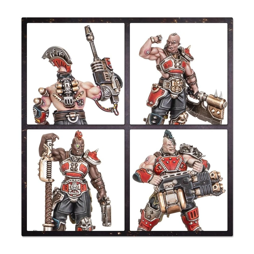 Necromunda: Goliath Forge Bosses & Sumpkrocs