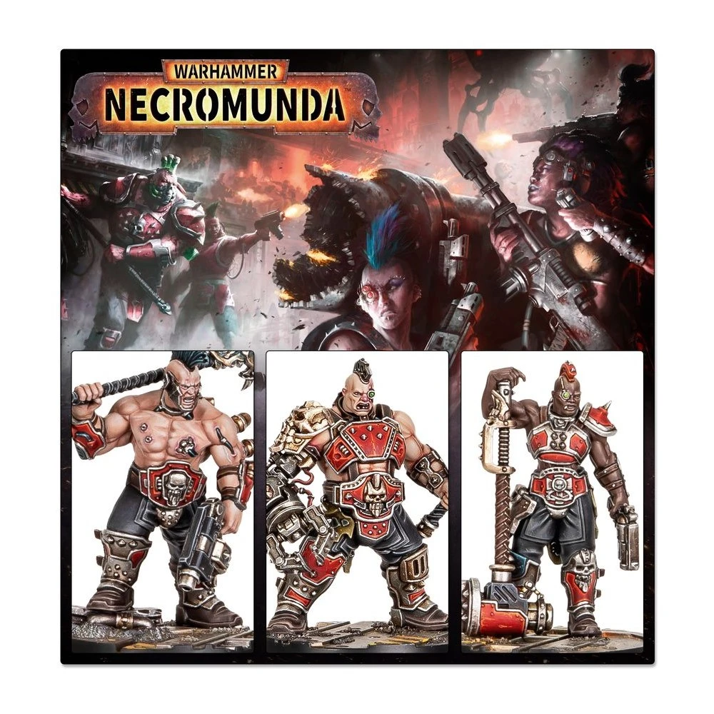Necromunda: Goliath Forge Bosses & Sumpkrocs