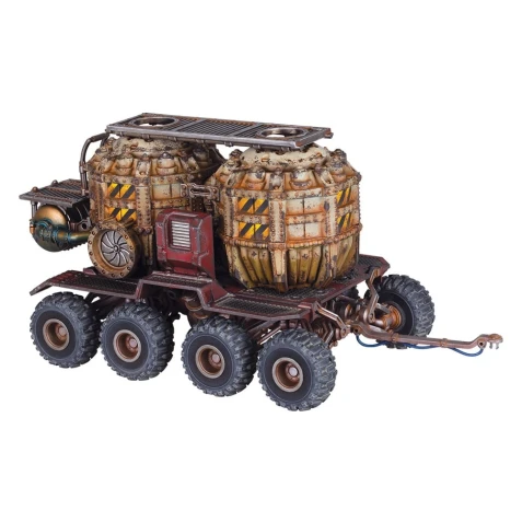 Necromunda: Promethium Tanks on Cargo-8 Trailer
