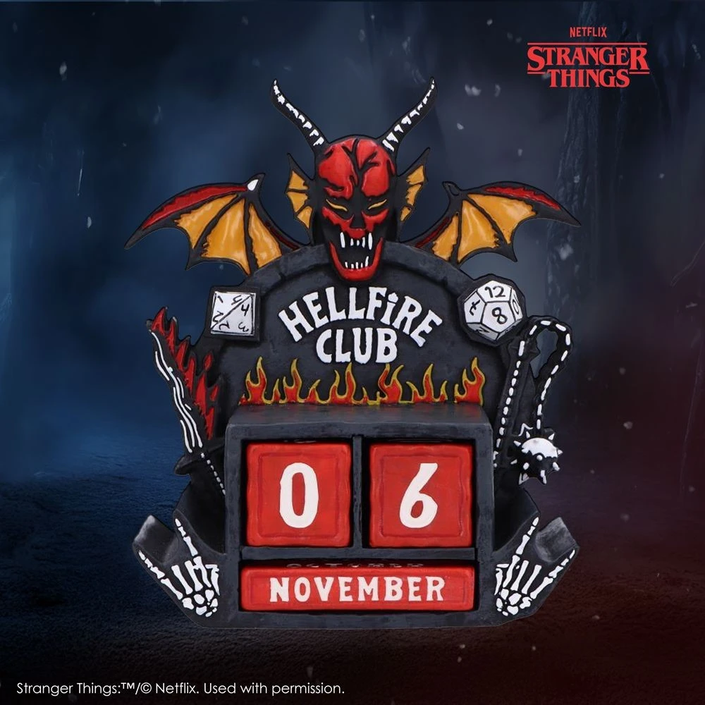 Stranger Things Ewiger Kalender - Hellfire Club