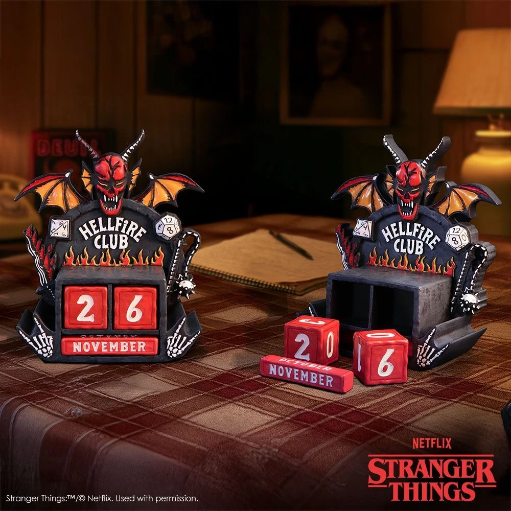 Stranger Things Ewiger Kalender - Hellfire Club