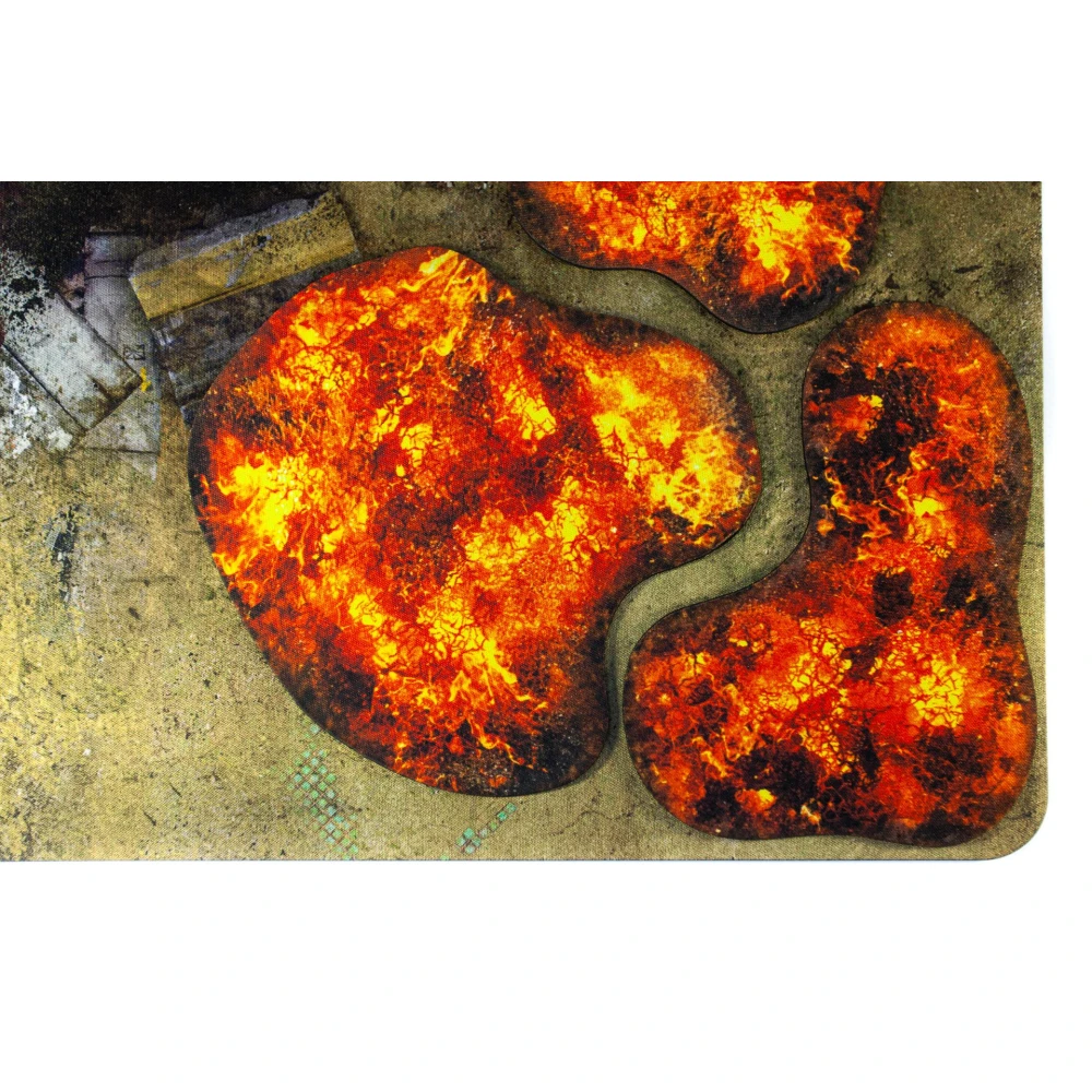 Neoprene 2D terrain set - Burning Forest