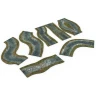 Neoprene 2D terrain set - Rivers: Spring