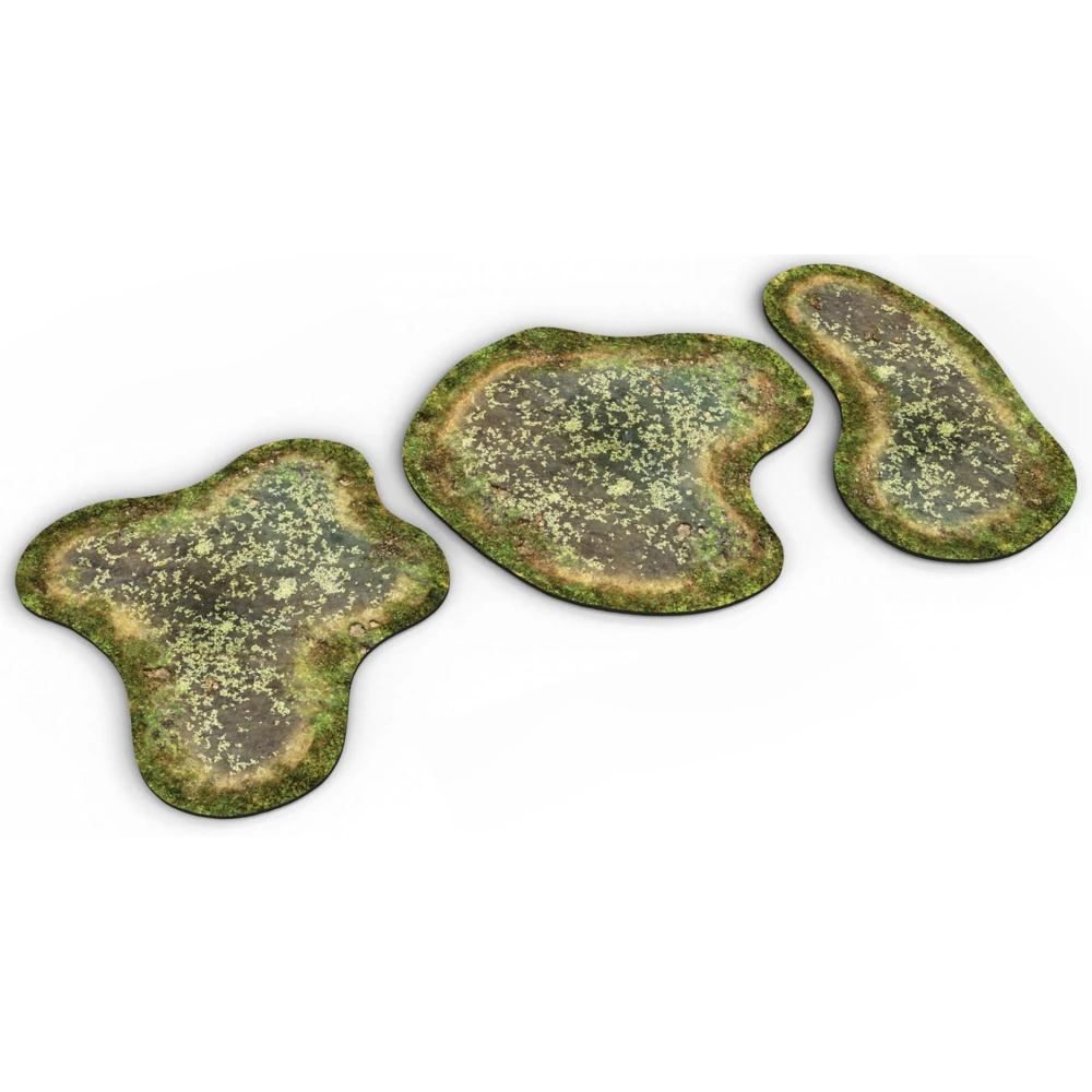 Neoprene 2D terrain set - Swamp