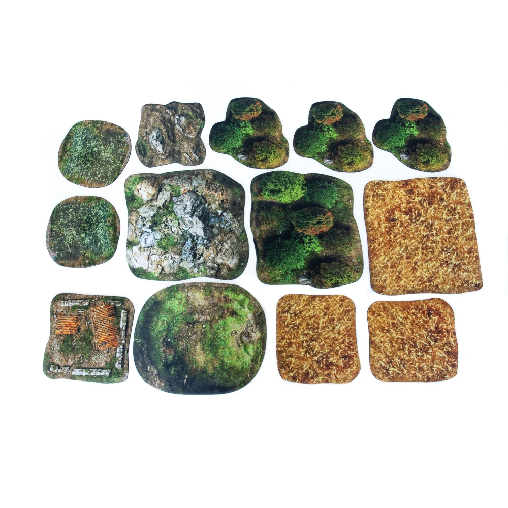 Neoprene 2D terrain set - Tournament: Saga