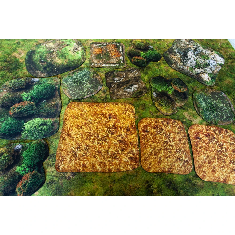 Neoprene 2D terrain set - Tournament: Saga
