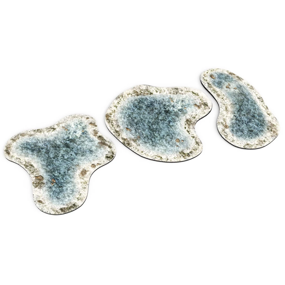 Neoprene 2D terrain set - Winter pond