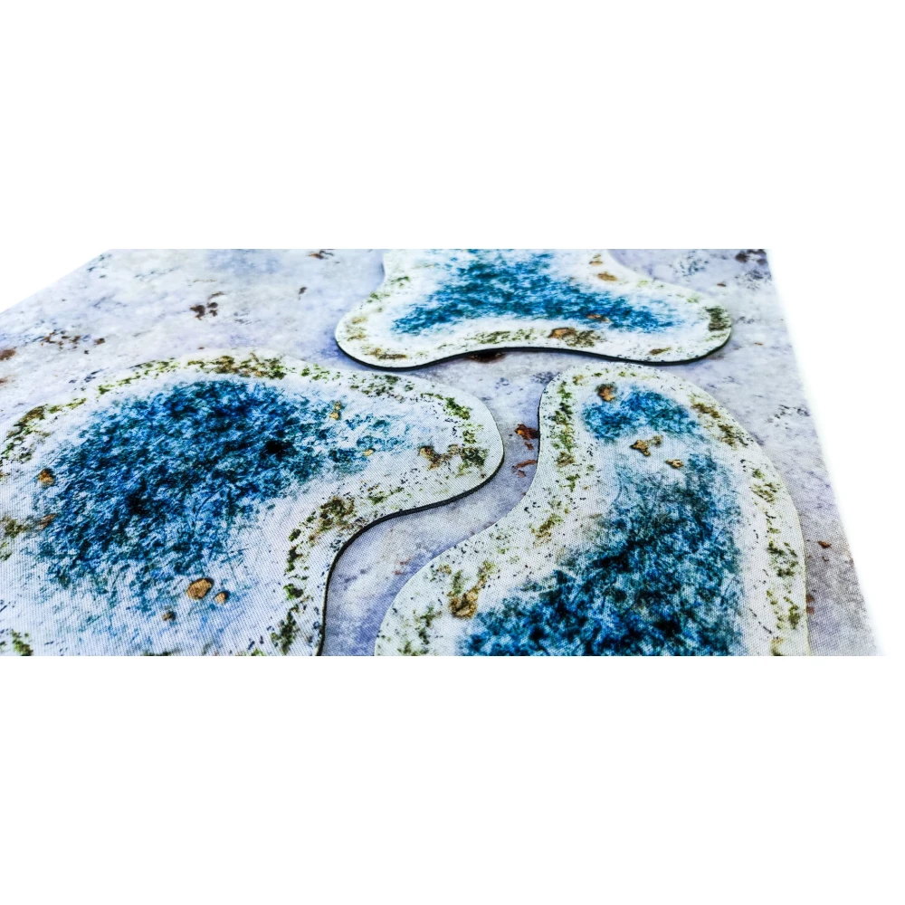 Neoprene 2D terrain set - Winter pond