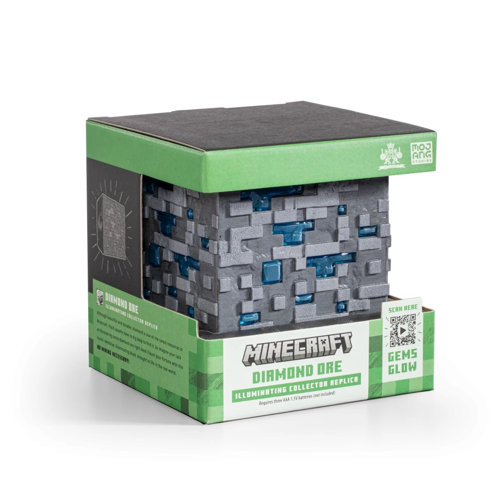 Nočné svetlo Minecraft - Diamond Ore