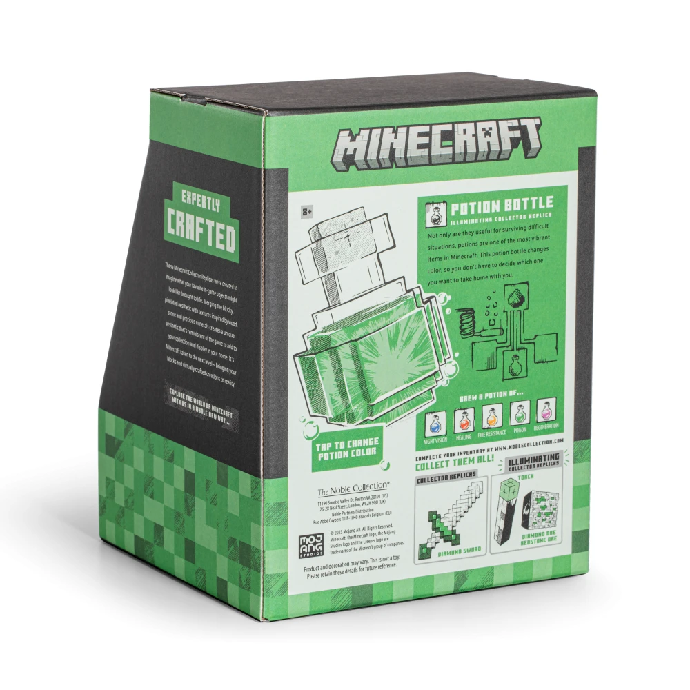Minecraft Night Light - Potion Bottle