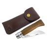Nôž Opinel VRI INOX N°08 s koženým obalom imago
