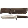 BW Messer mit feststehender Klinge und Lederscheide