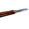 BW Messer mit feststehender Klinge und Lederscheide