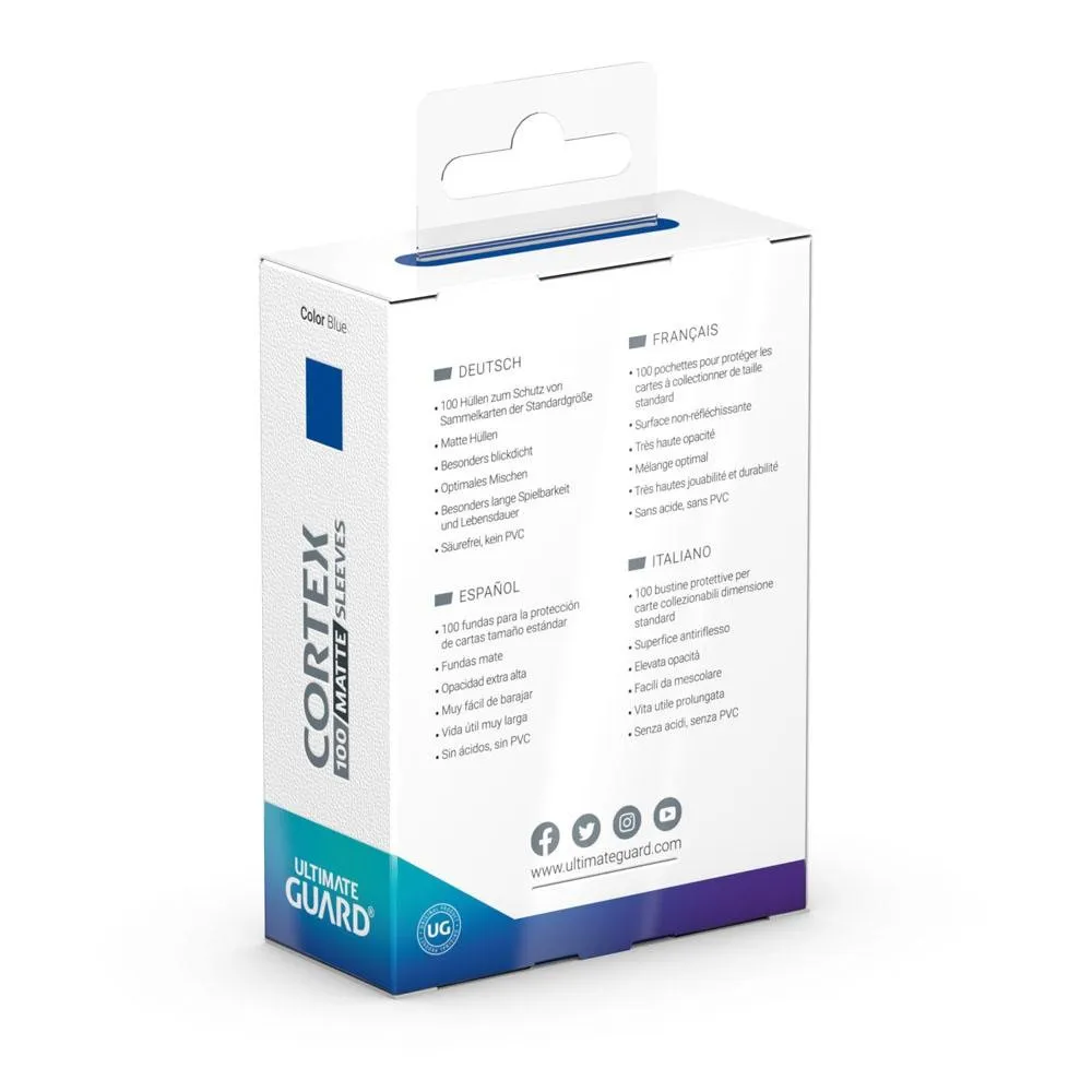 Cortex Matte Kartenhüllen 66 x 91 mm (Ultimate Guard) - farbig