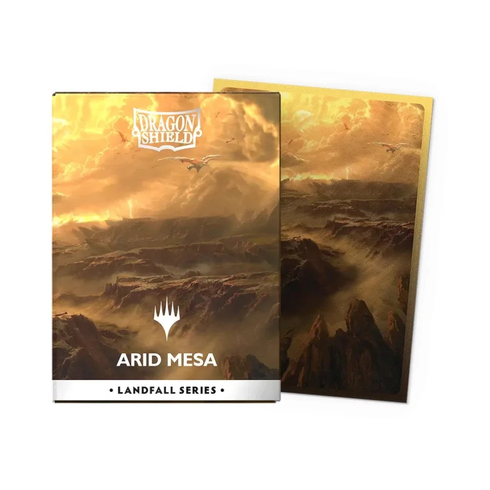 Dragon Shield Card Sleeves 63 x 88 mm - Magic: The Gathering - Arid Mesa, Dual Matte