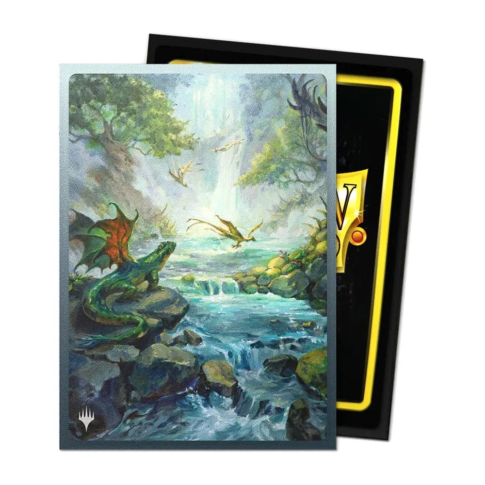 Dragon Shield Card Sleeves 63 x 88 mm - Magic: The Gathering - Misty Rainforest, Dual Matte