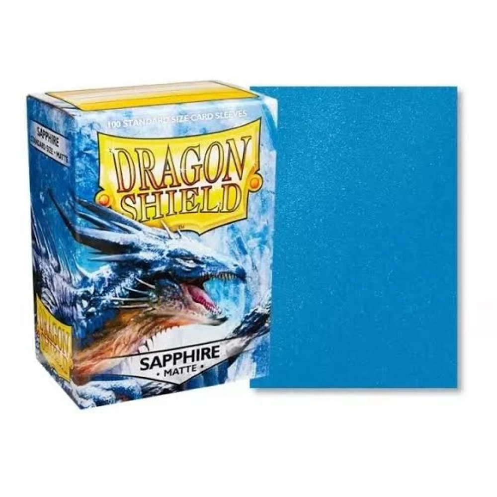 Obaly na karty Dragon Shield 63 x 88 mm - Sapphire, Matte