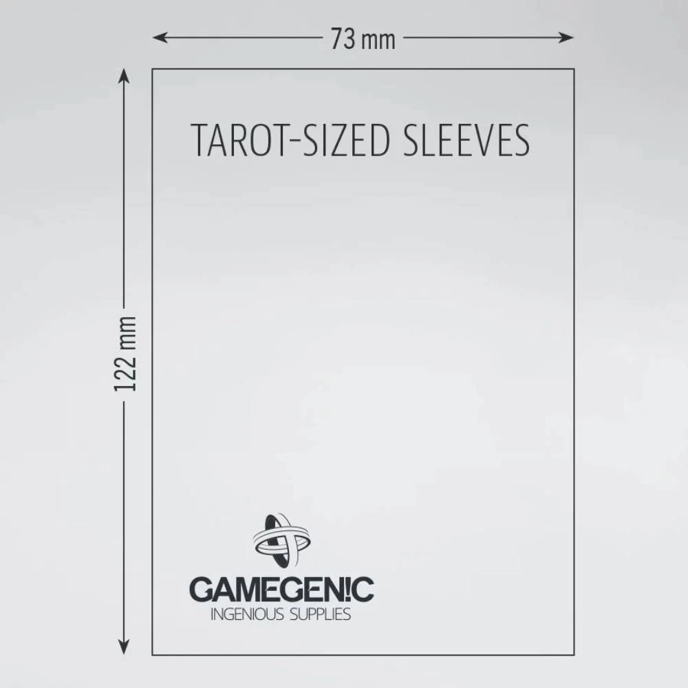 Obaly na karty Gamegenic 73 x 122 mm - Matte Tarot-Sized Sleeves