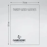 Obaly na karty Gamegenic 73 x 122 mm - Matte Tarot-Sized Sleeves