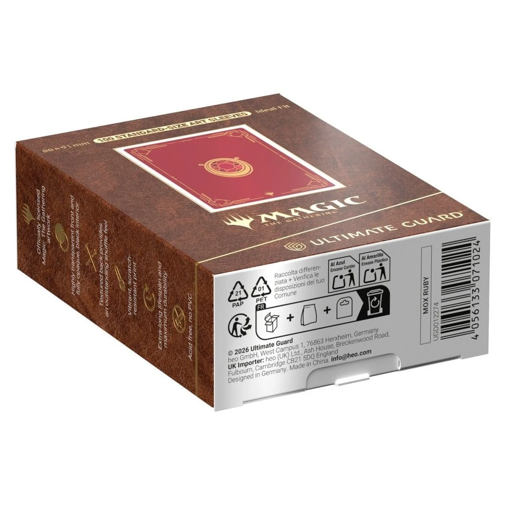 Obaly na karty Magic: The Gathering - Mox Collection: Ruby