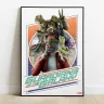 Guardians of the Galaxy - Retro Wooden Wall Art