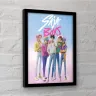 KPop Demon Hunters Poster - Saja Boys