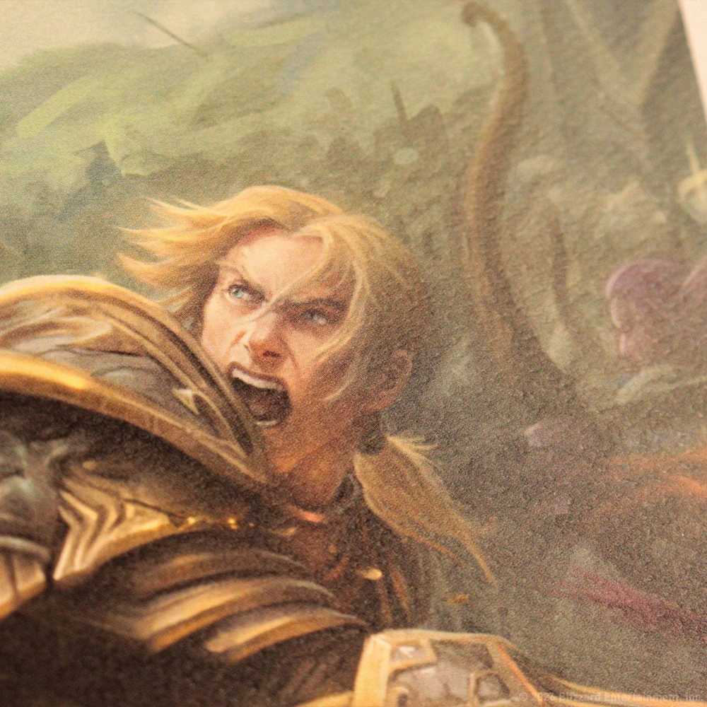 Obraz World of Warcraft - Sylvanas vs Anduin Wrynn