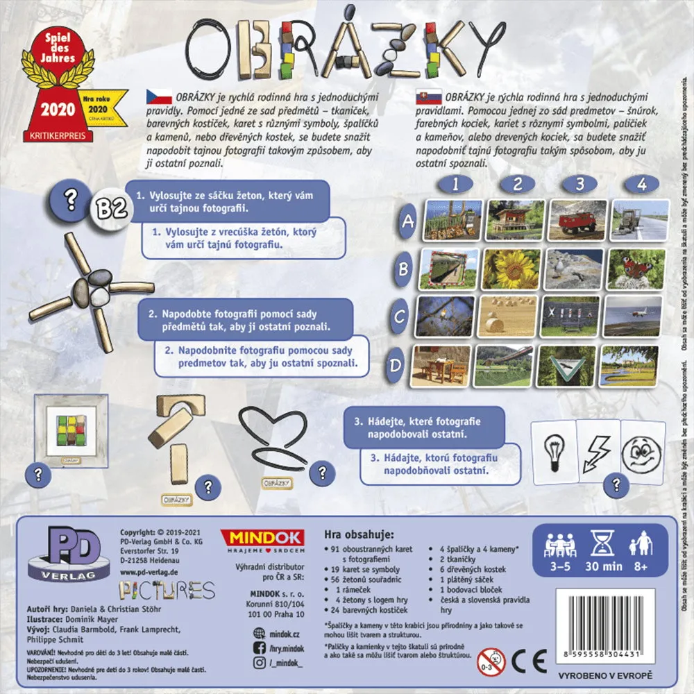 Obrázky - desková hra