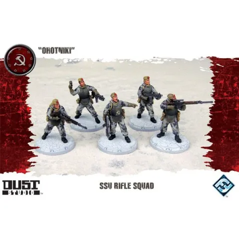 Dust Tactics: SSU Rifle Squad - Ohotniki