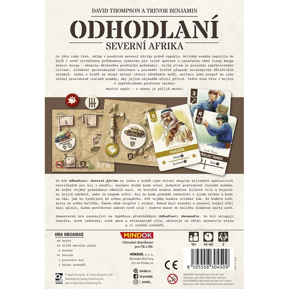 Odhodlaní: Severní Afrika - poškozený obal