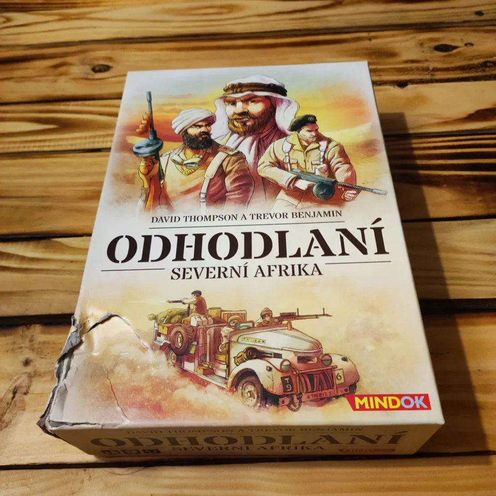 Odhodlaní: Severní Afrika - poškozený obal
