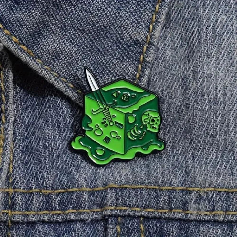 Dungeons & Dragons Pin - Gelatinous Cube