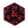 Dungeons and Dragons Pin - D20