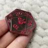 Dungeons and Dragons Pin - D20