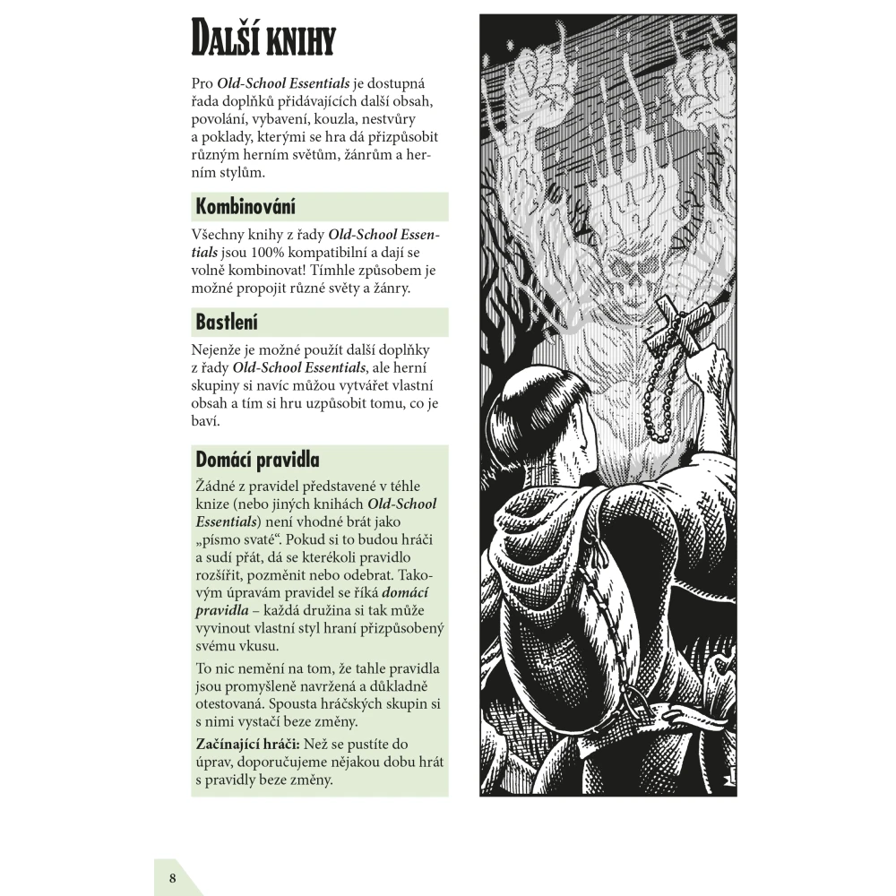 Old-School Essentials: Klasická fantasy - kniha pravidel