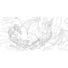 Dungeons & Dragons Malbuch: Dragons of the Realms