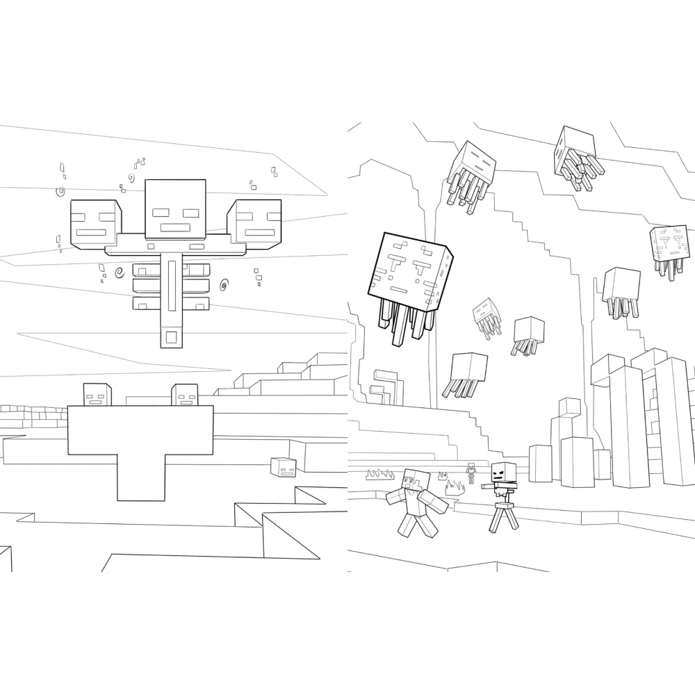 Minecraft Malbuch