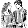 Malbuch - Romantasy Coloring Book