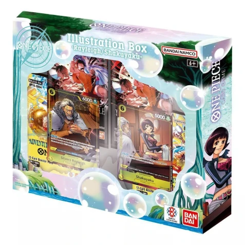 One Piece CG: Illustration Box Rayleigh and Shakuyaku