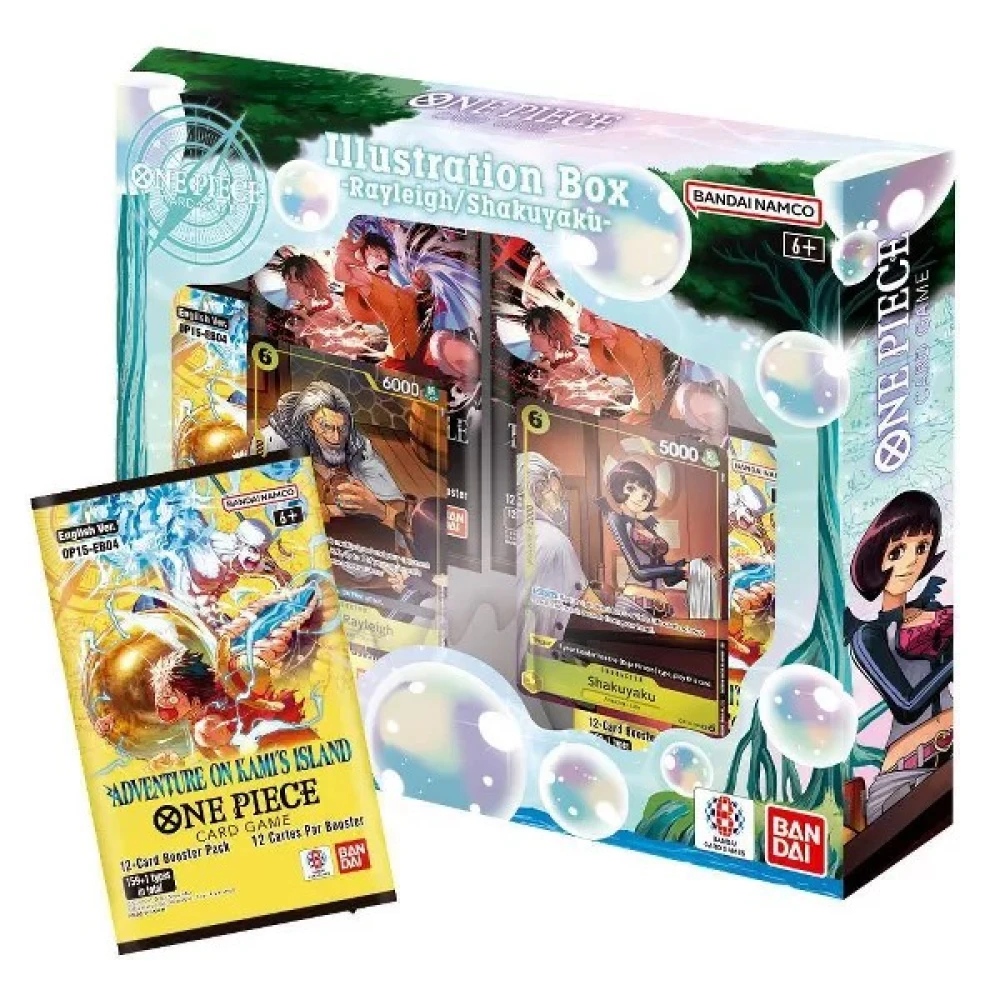 One Piece CG: Illustration Box Rayleigh and Shakuyaku