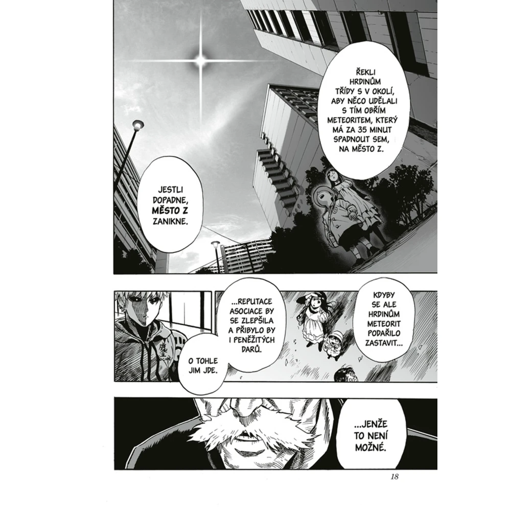 One-Punch Man 4: Obří meteorit