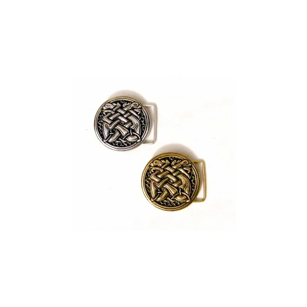 Celtic Hounds Belt Buckle