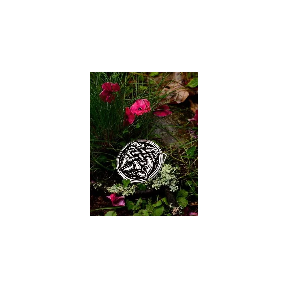 Celtic Hounds Belt Buckle