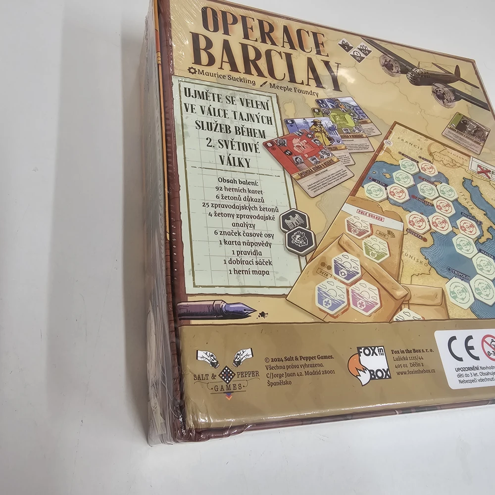 Operace Barclay - poškozeno