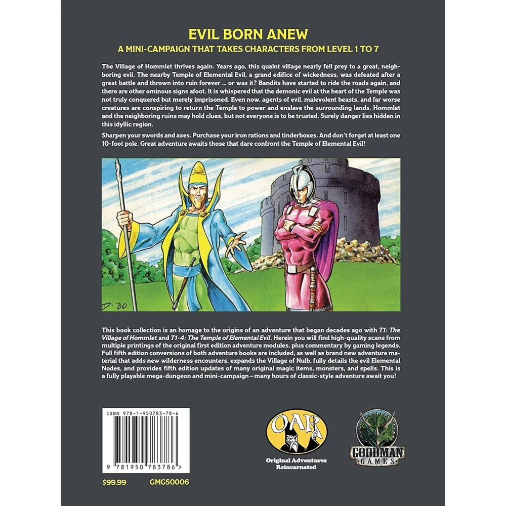 Original Adventures Reincarnated 6 - The Temple of Elemental Evil
