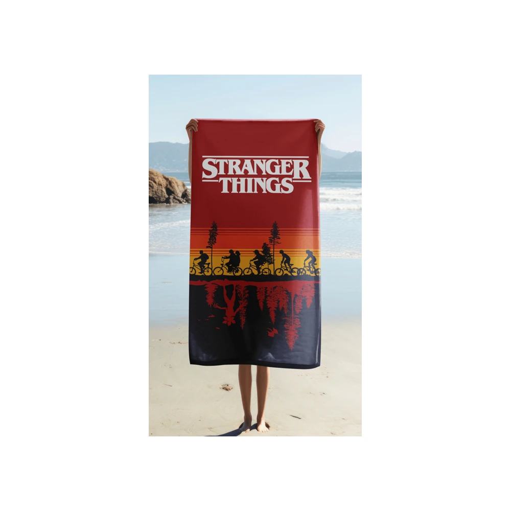 Stranger Things Badetuch